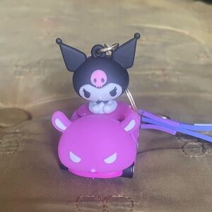Kuromi Famdom/Vibes Bag Charm/keychain